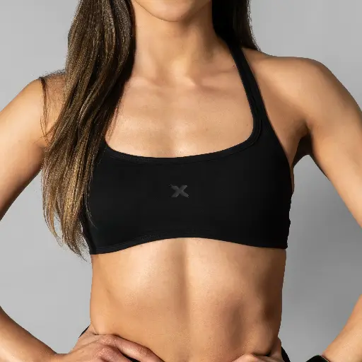 Bra deportivo tirante cruzado doble para mujer - Top deportivo Limit X Nutrition
