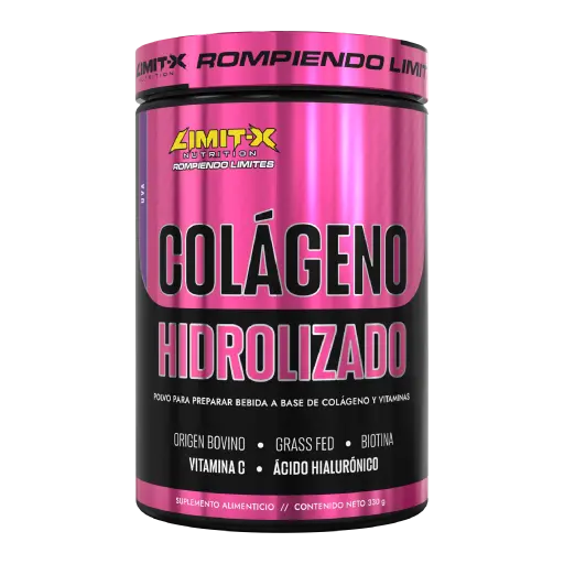 Colágeno Hidrolizado 330g con Vitamina C - Para piel, cabello y articulaciones | Limit X Nutrition